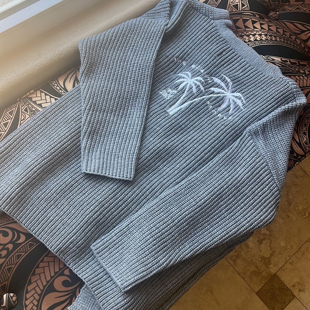The Beach People grey sweater